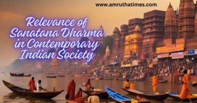 Relevance of Sanatana Dharma in Contemporary Indian Society