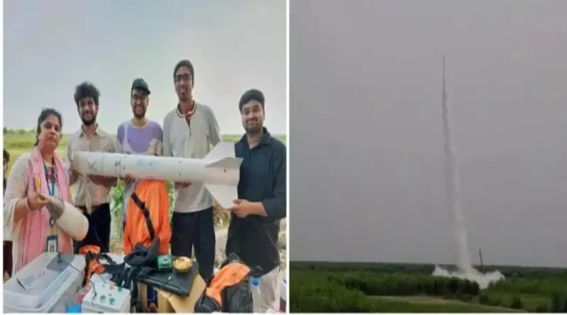 Innovation Takes Flight in Kushinagar with Student-Built Rockets