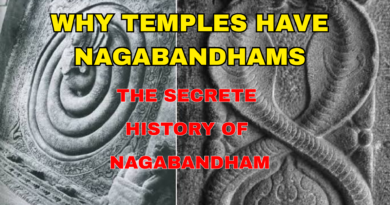 WHAT IS NAGABANDHAM? WHY ARE NAGABANDHAMS PLACED IN TEMPLES?