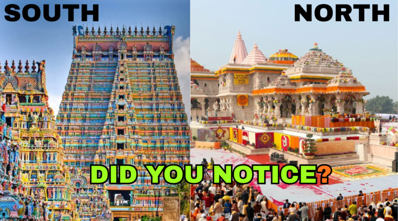 WHY ARE THE SOUTH TEMPLES AND NORTH TEMPLES DIFFERENT?