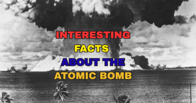 INTERESTING FACTS ABOUT THE ATOMIC BOMB
